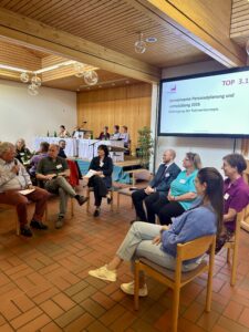 Diskussionsrunde zur gemeinsamen Personalplanung