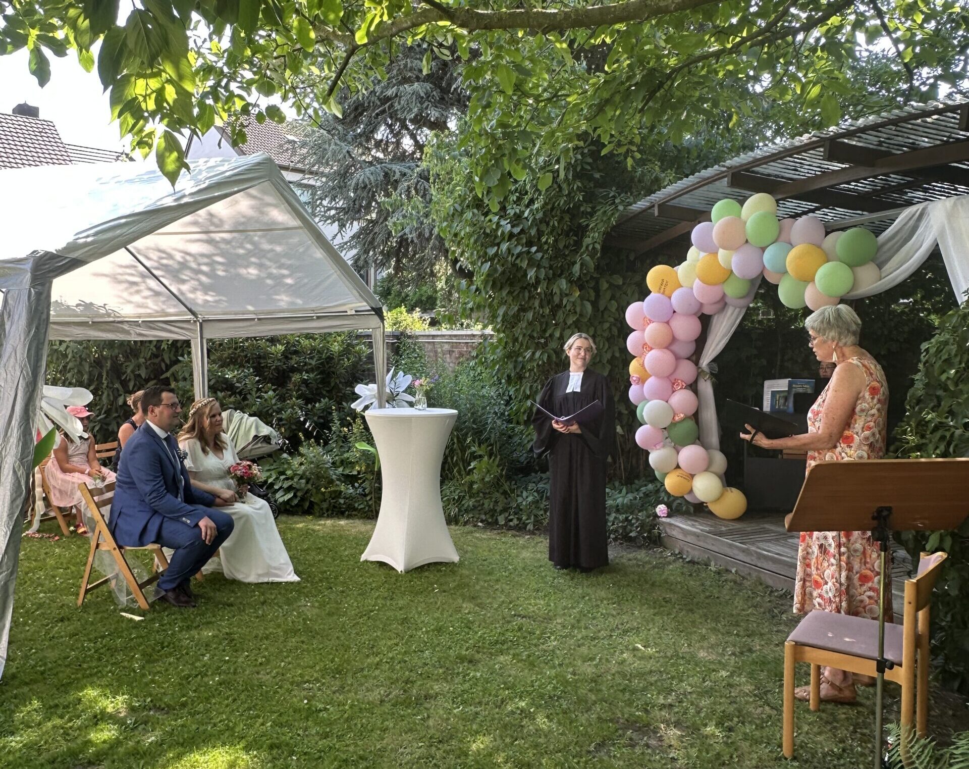 Trauung im Garten Kempen