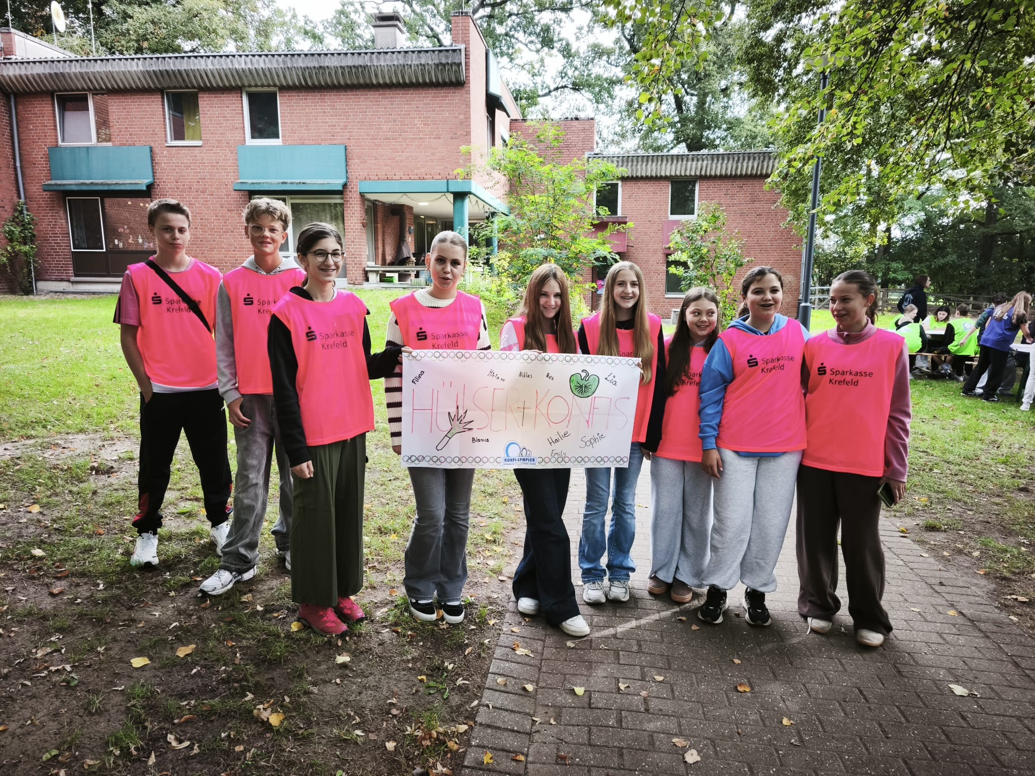 Erste Konfilympics in krefeld, Jugendgruppe Hüls