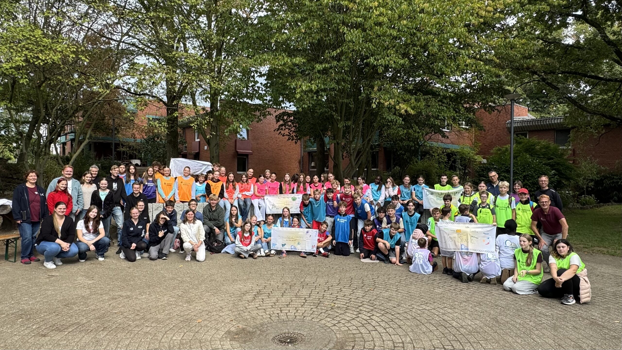 Teamfoto erste Krefelder Konfilympics